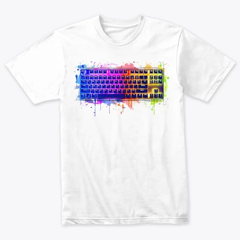 Watercolor Mechanical Keyboard